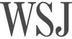 wsj-logo A black and white image of the letters ws.
